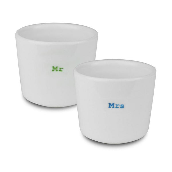Egg Cups - Mr & Mrs