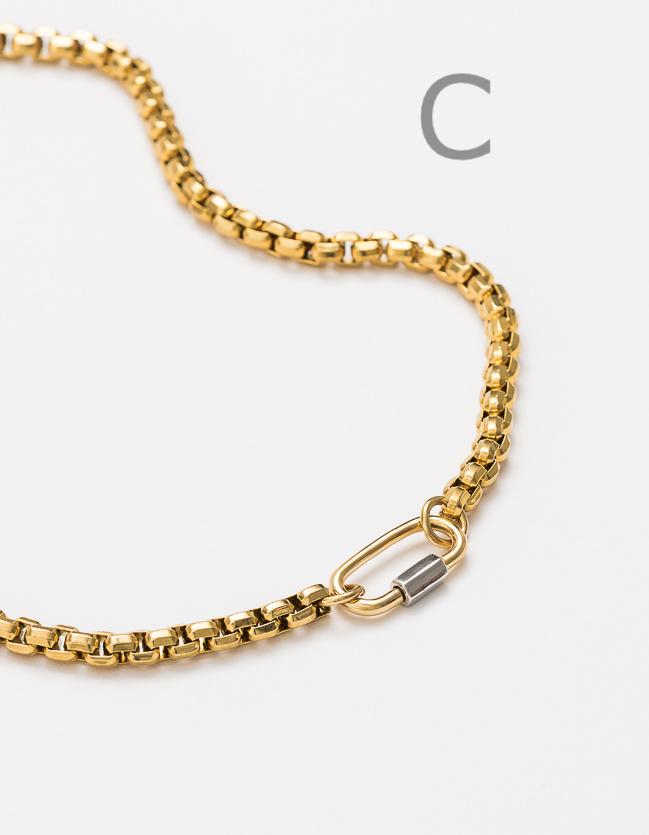 Carrier Lock - Gold Carabiner