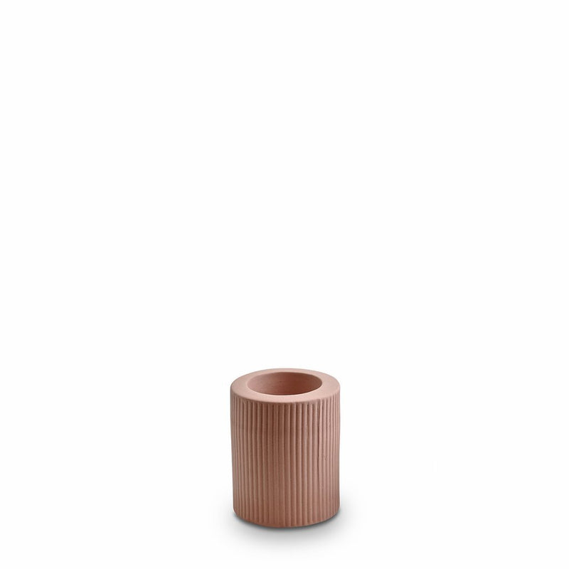 Ribbed Infinity Candle Holder - 3 colours