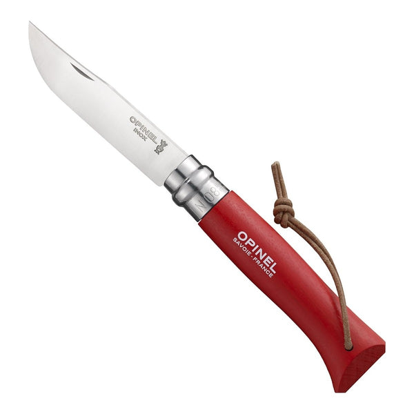Traditional Folding Knife, No 8 - Red