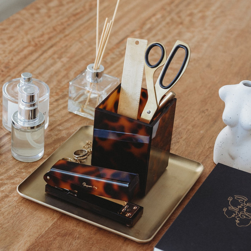 Leopard Pen Cup