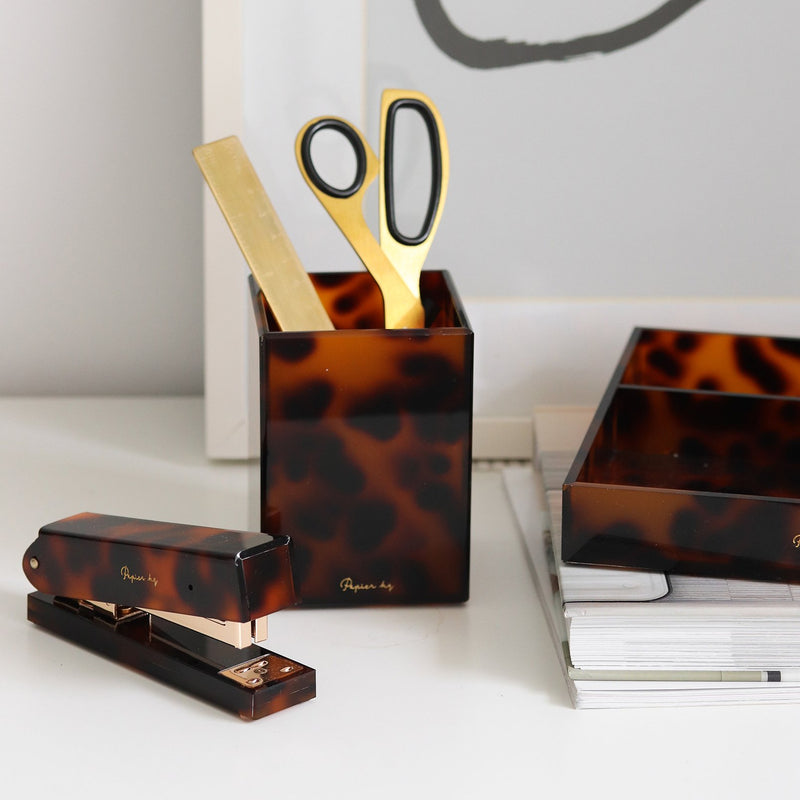 Leopard Pen Cup